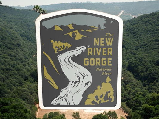 New River Gorge National Park Sticker (SALE) - Wander Together Outfitters