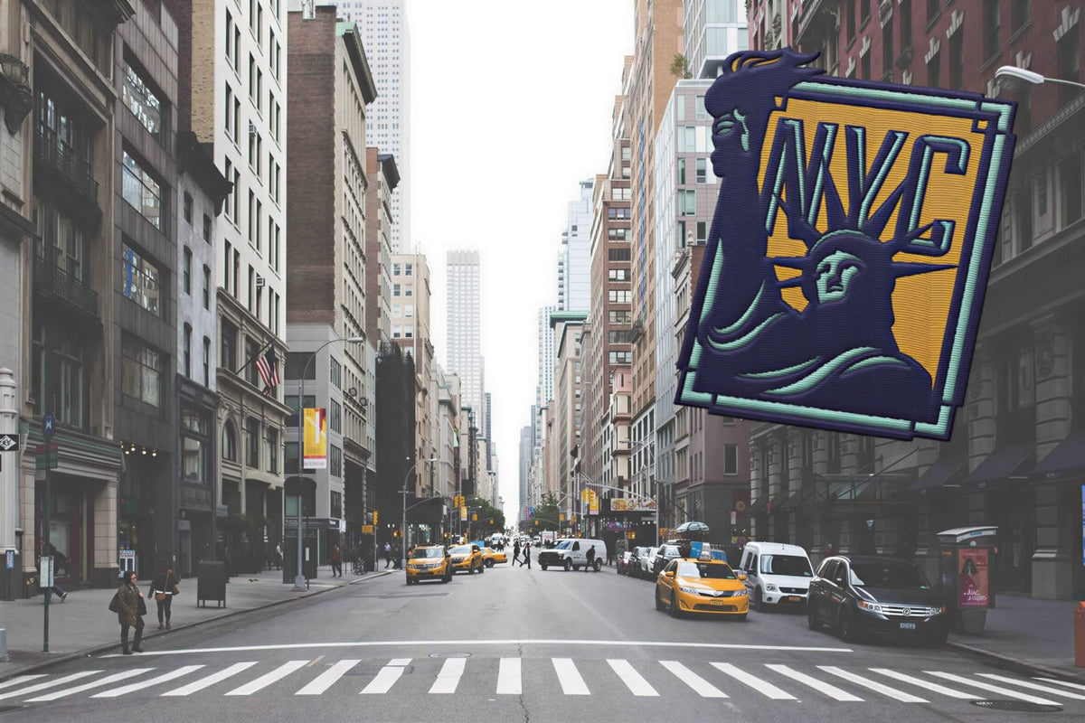 New York City Iron On Patch NYC - Wander Together Outfitters