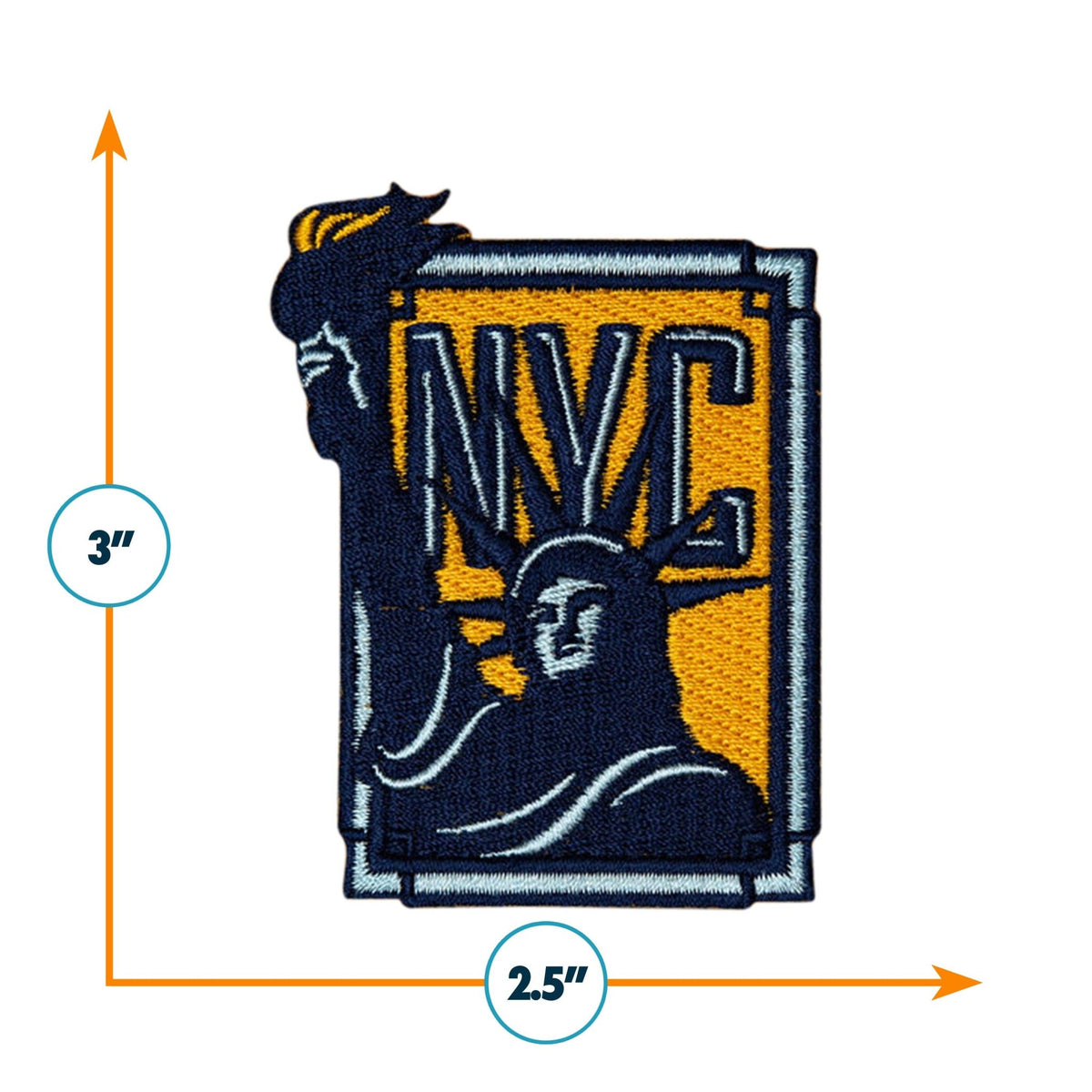 New York City Iron On Patch NYC - Wander Together Outfitters