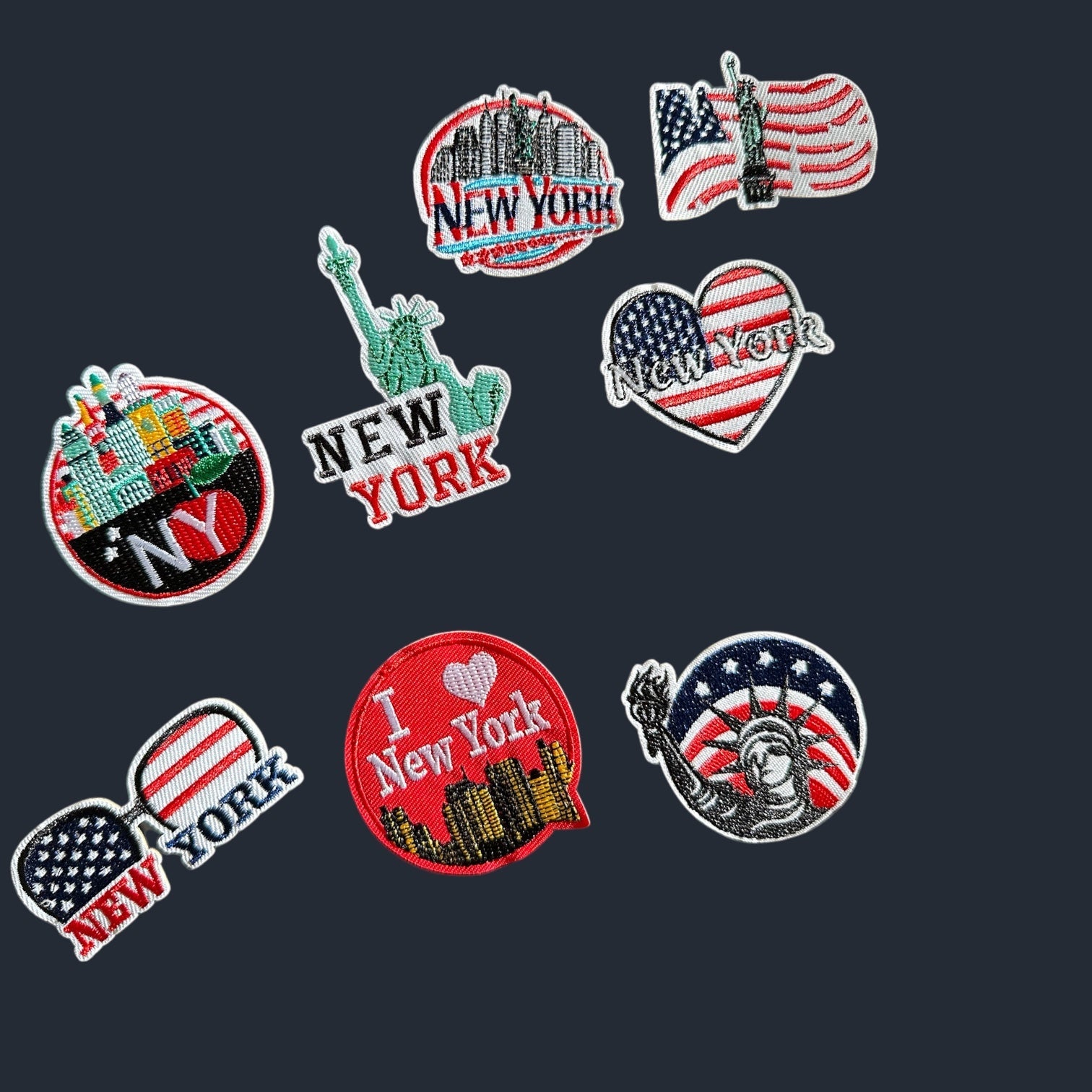 New York City Themed Iron On Patches (Various) - Wander Together Outfitters