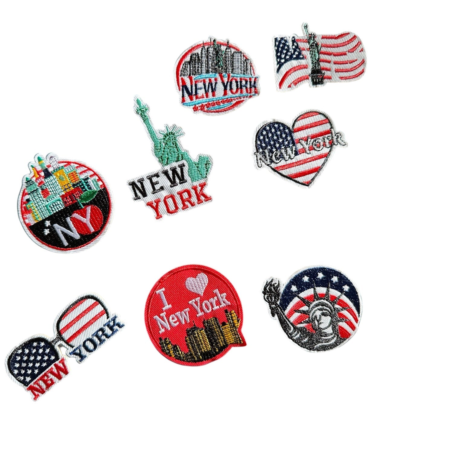 New York City Themed Iron On Patches (Various) - Wander Together Outfitters