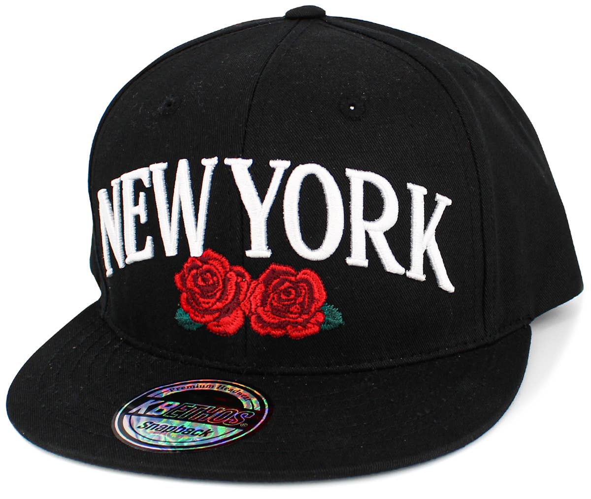New York Rose Snapback - Wander Together Outfitters
