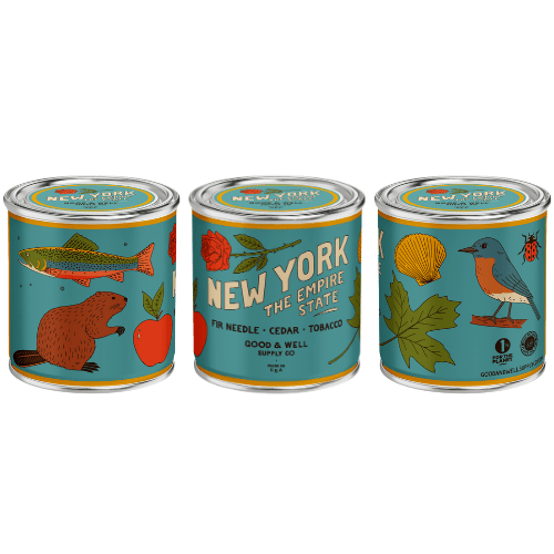 New York State Candle (Fir, Cedar) - Wander Together Outfitters