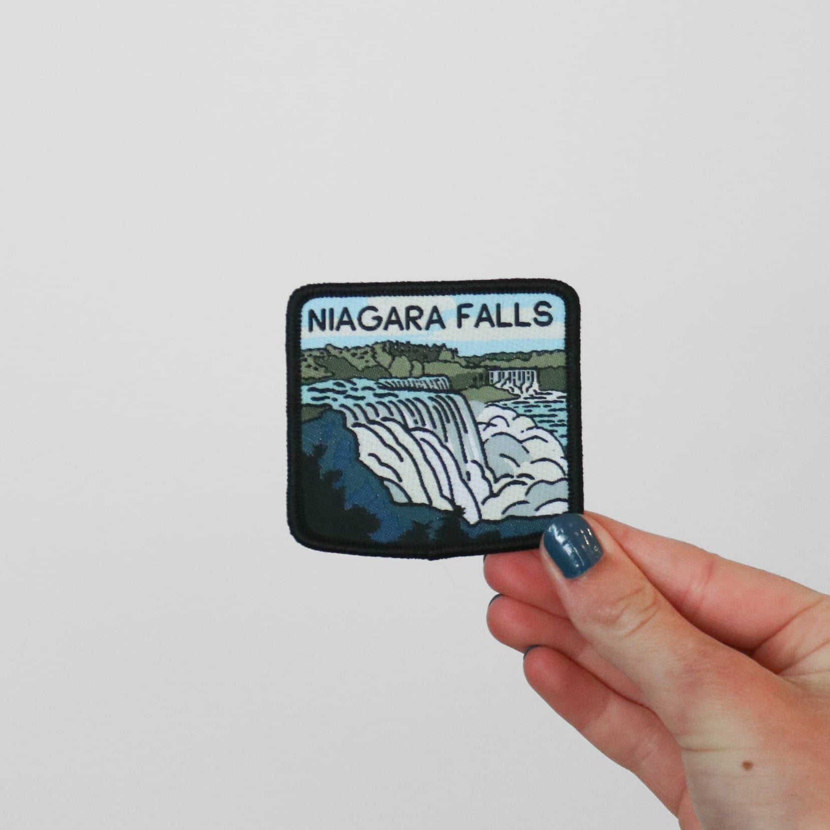 Niagara Falls Woven Iron On Patch - Wander Together Outfitters