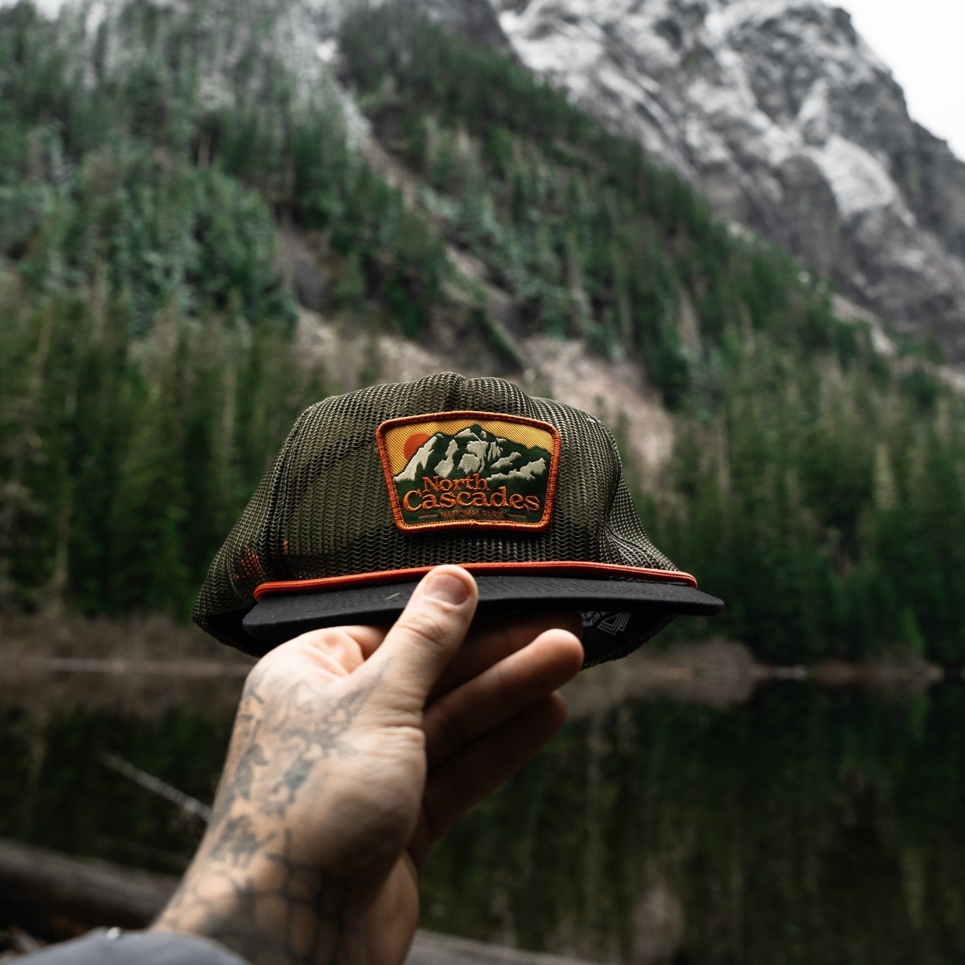 North Cascades National Park All Mesh Cap - Wander Together Outfitters