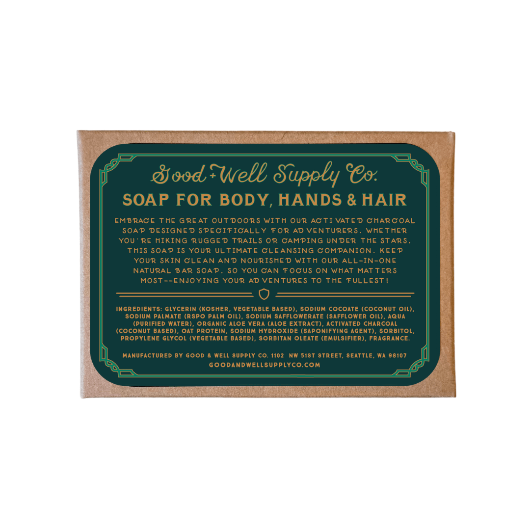 North Cascades National Park Bar Soap (Rosemary, Cardamom, Peppermint) - Wander Together Outfitters