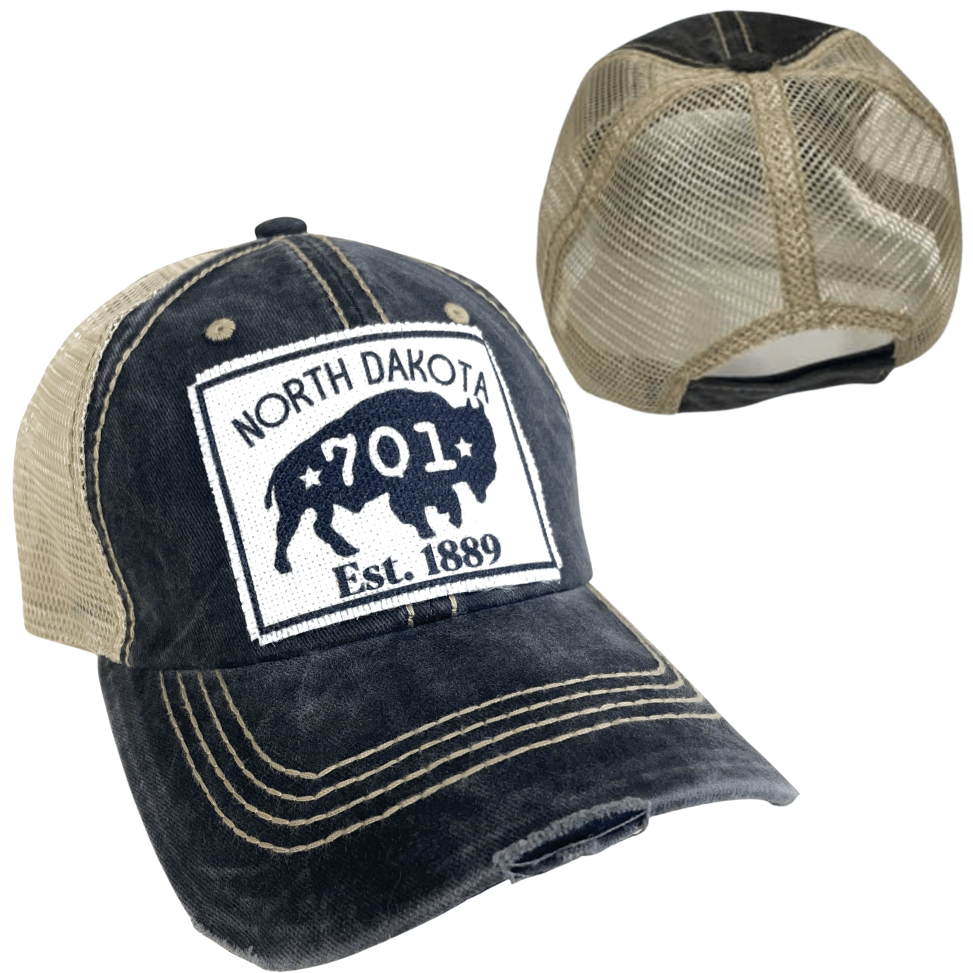 North Dakota Bison Hats - Wander Together Outfitters