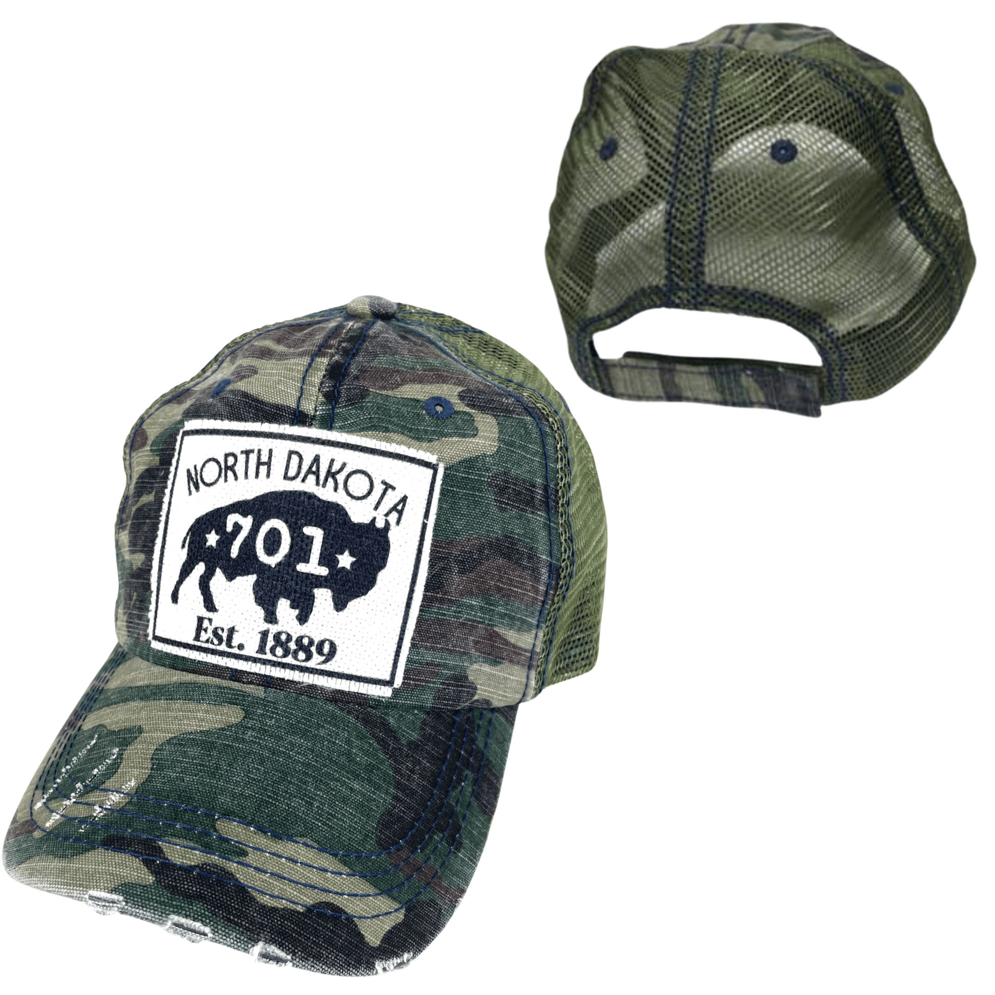 North Dakota Bison Hats - Wander Together Outfitters
