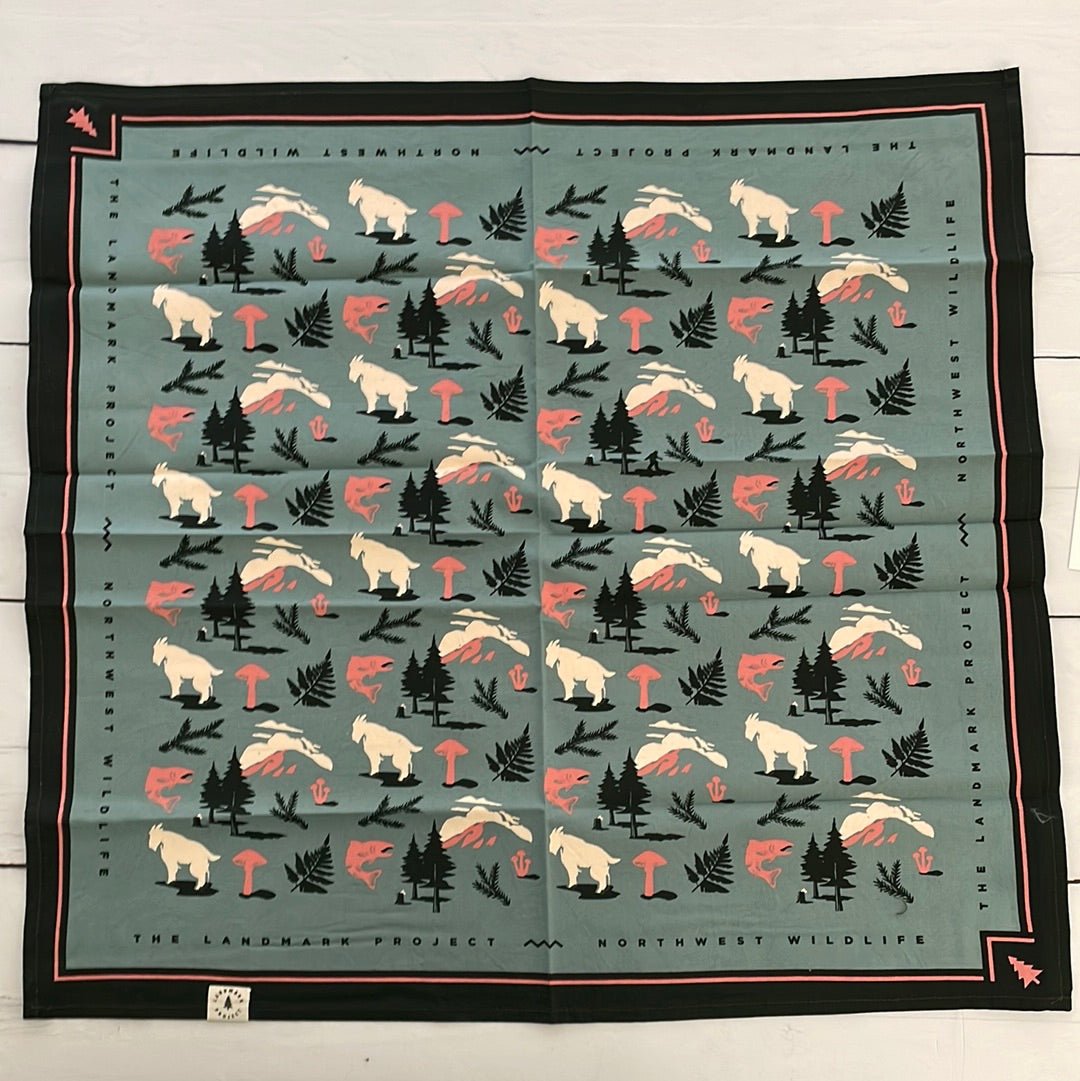 Northwest Wildlife Bandana - Wander Together Outfitters