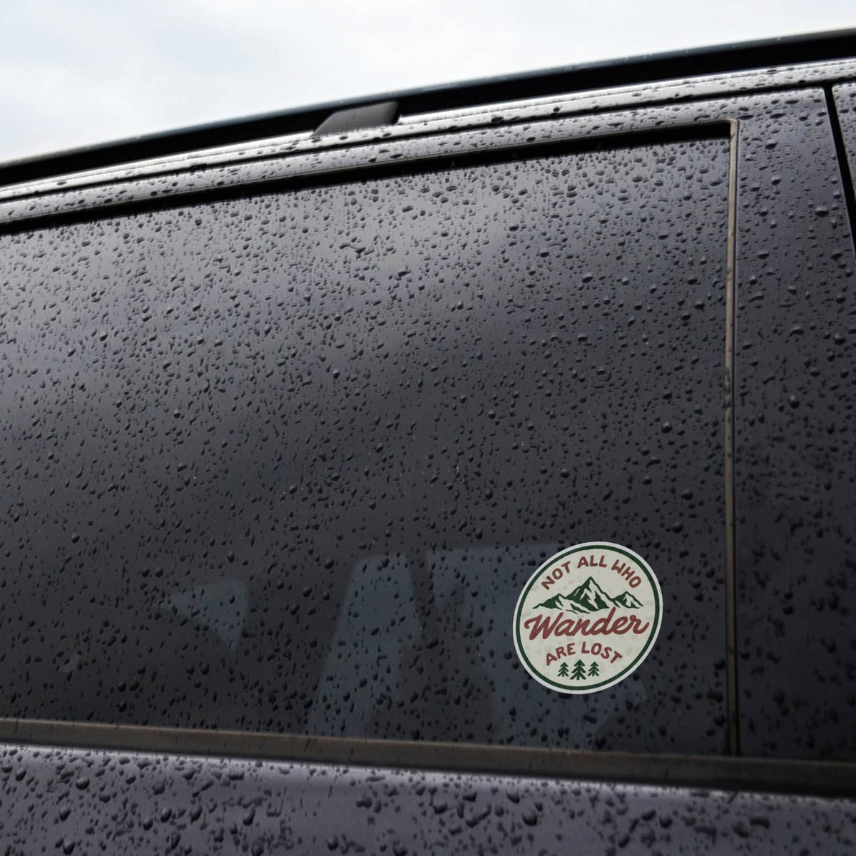 "Not All Who Wander Are Lost" Vinyl Sticker - Wander Together Outfitters