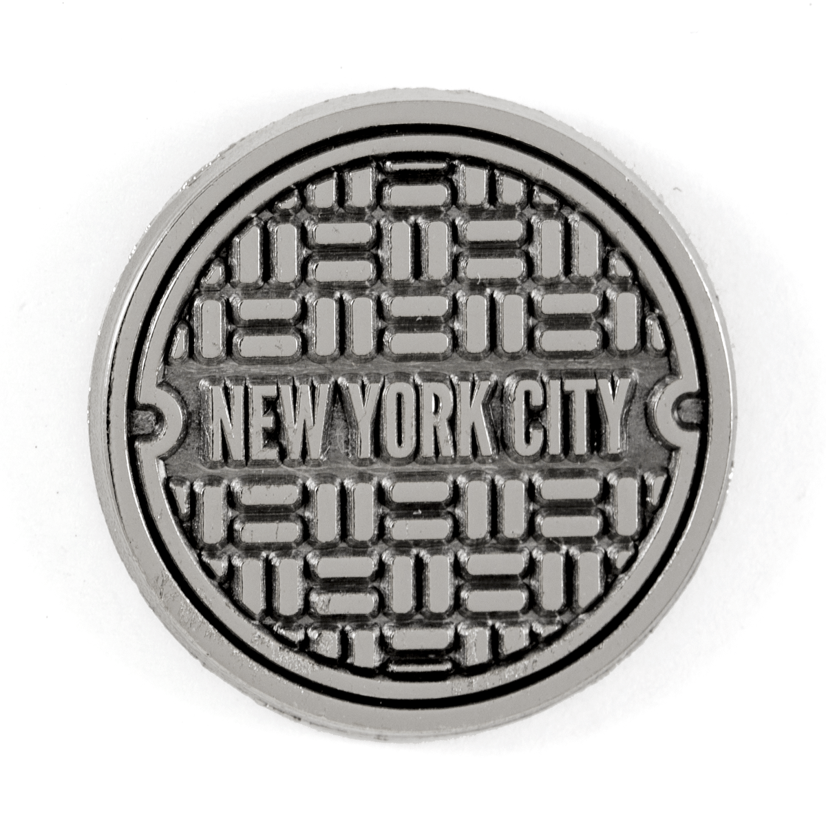 NYC Sewer Enamel Pin - Wander Together Outfitters