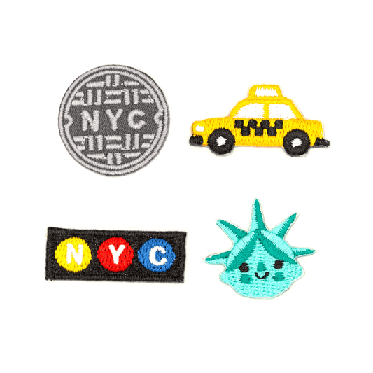NYC Sticker Patch Set - Wander Together Outfitters