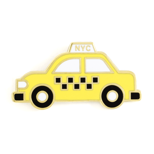NYC Taxi Enamel Pin - City Travel - Wander Together Outfitters