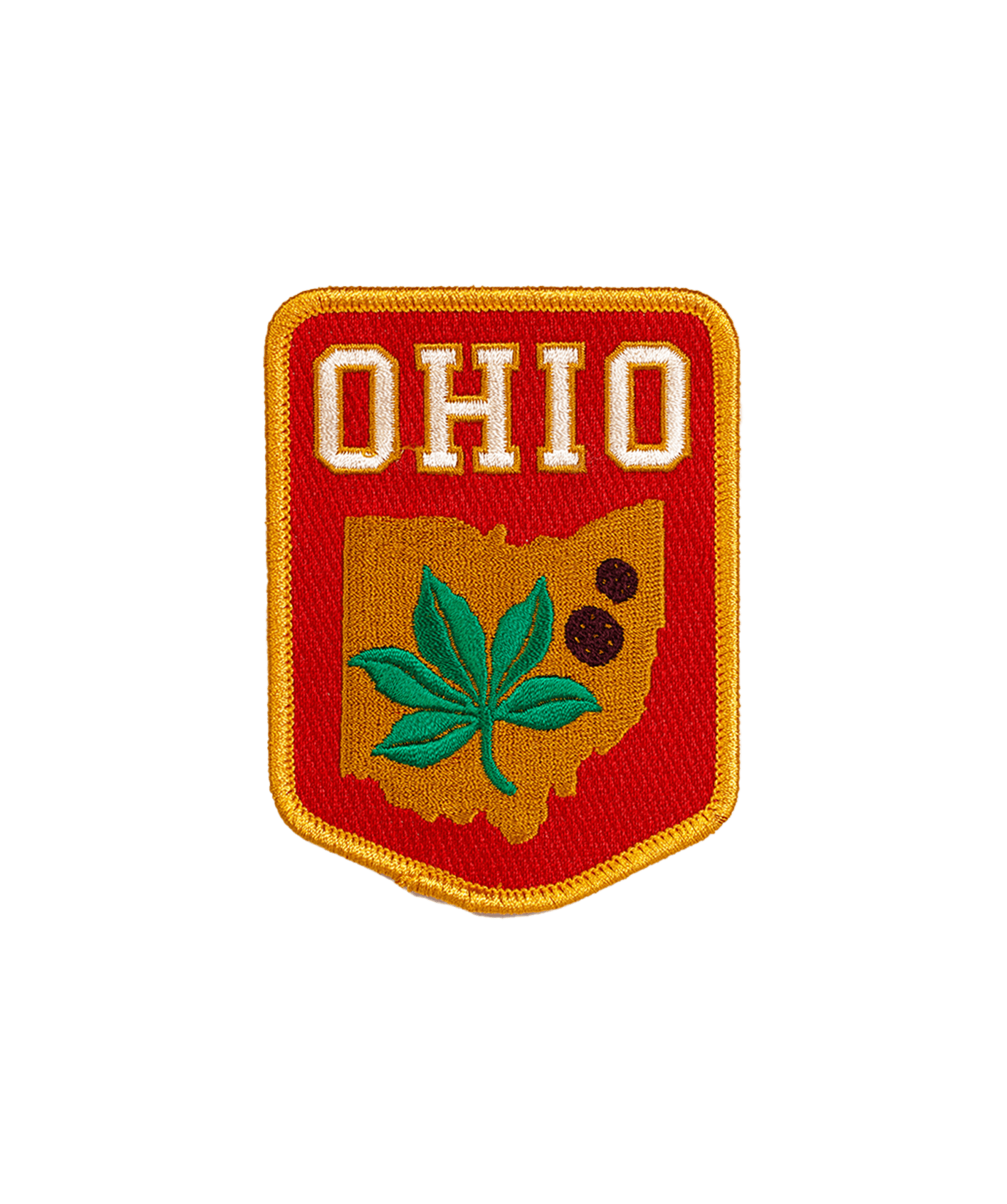 Ohio Embroidered Patch - Wander Together Outfitters