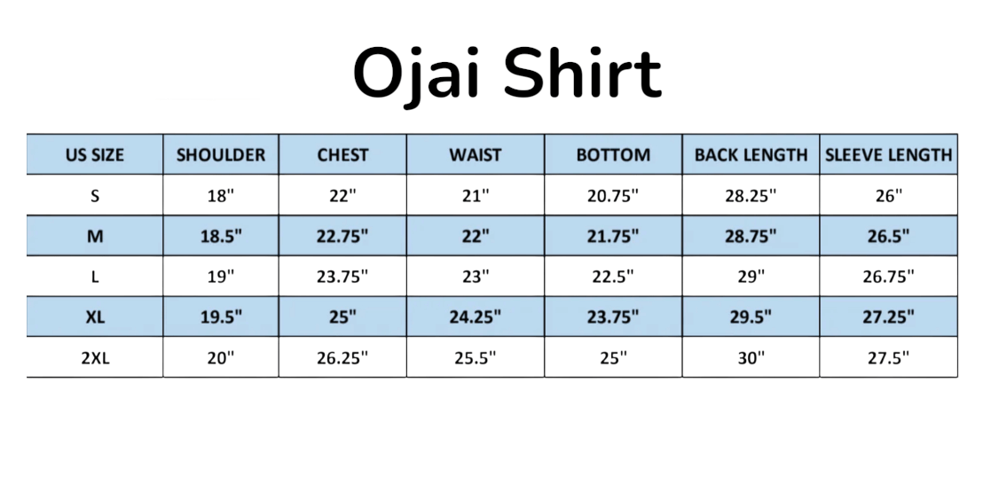 Ojai Shirt - Wander Together Outfitters