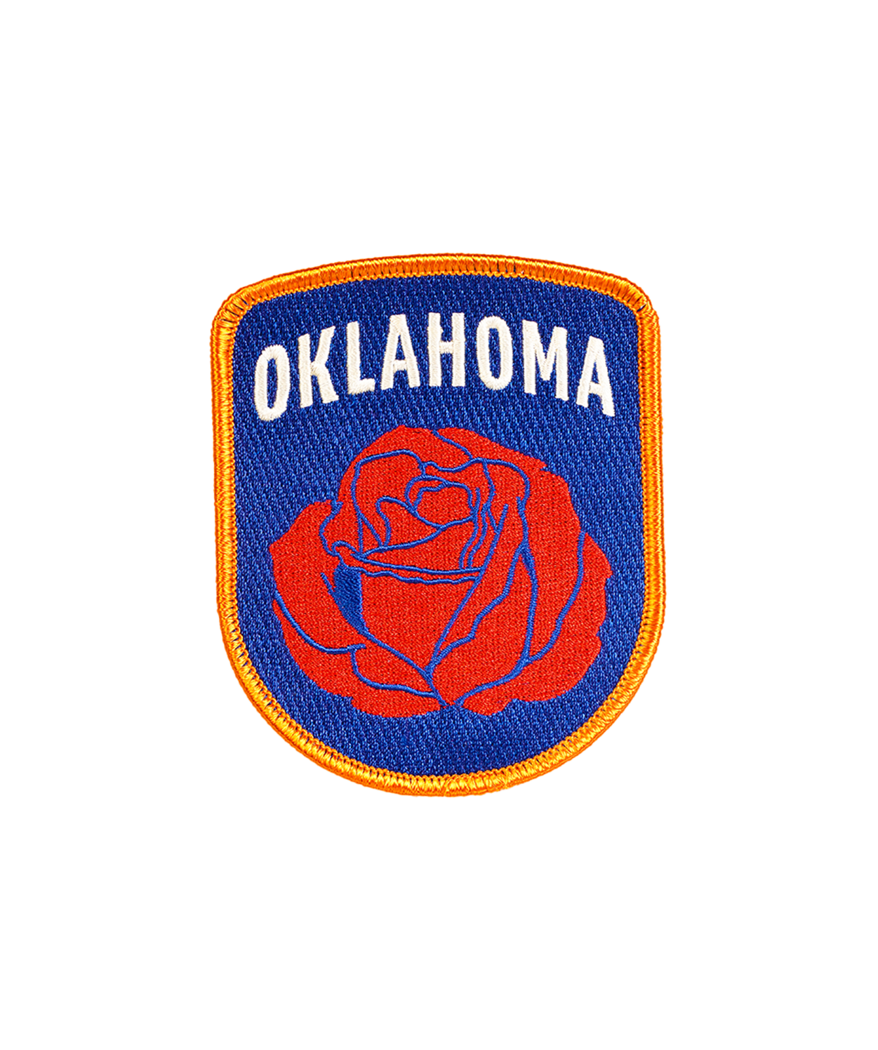 Oklahoma Embroidered Patch - Wander Together Outfitters