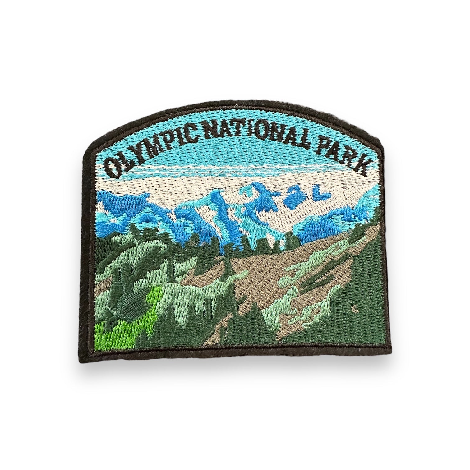 Olympic National Park Embroidered Iron On Patch - Wander Together Outfitters