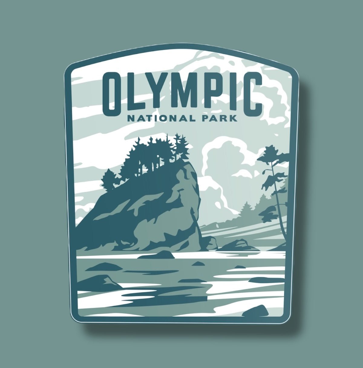 Olympic National Park Sticker - Wander Together Outfitters