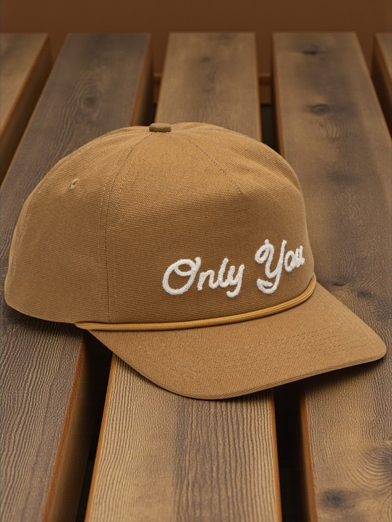 "Only You" Smokey Bear Chain Stitch Hat - Wander Together Outfitters