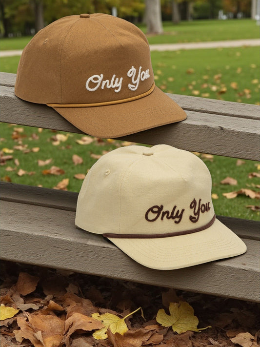 "Only You" Smokey Bear Chain Stitch Hat - Wander Together Outfitters