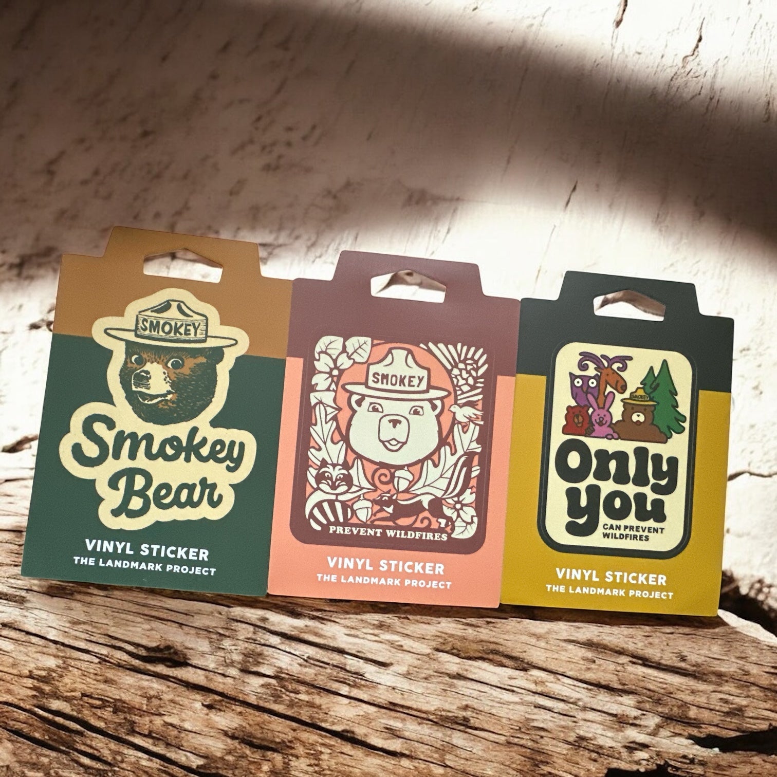 "Only You" Smokey Bear Retro Sticker - Wander Together Outfitters