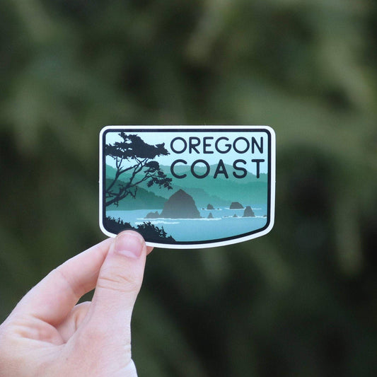 Oregon Coast Vinyl Sticker - Wander Together Outfitters
