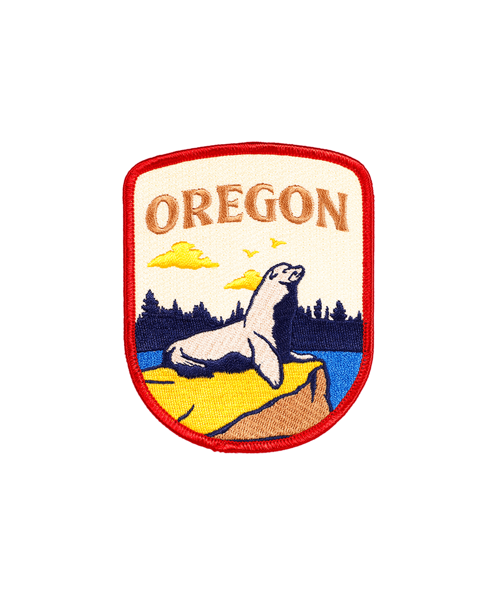 Oregon Embroidered Patch - Wander Together Outfitters