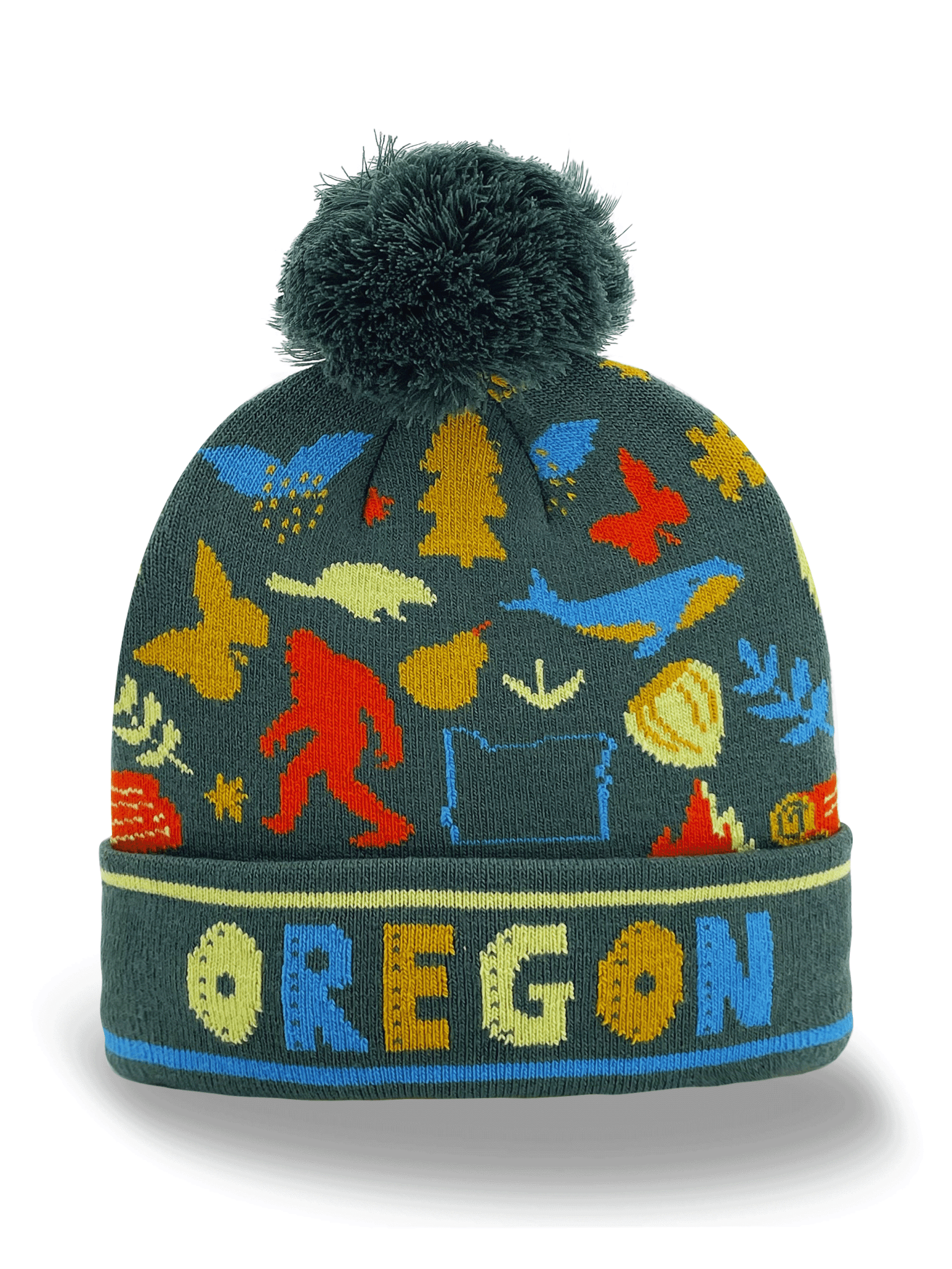 Oregon Icon Beanie (SALE) - Wander Together Outfitters