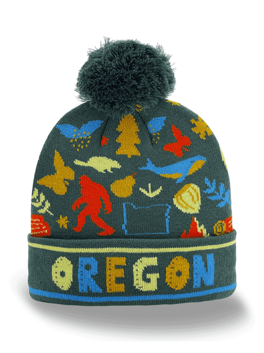 Oregon Icon Beanie (SALE) - Wander Together Outfitters