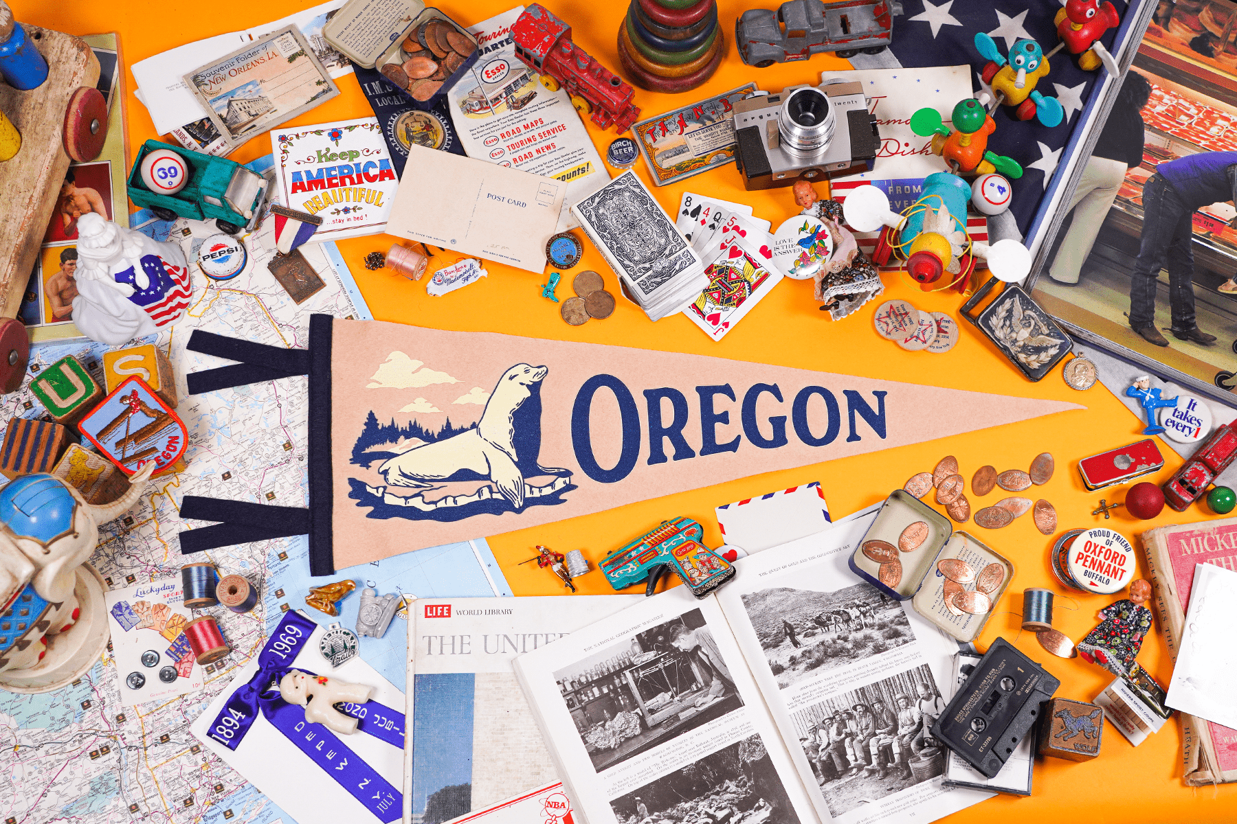 Oregon Pennant - Wander Together Outfitters