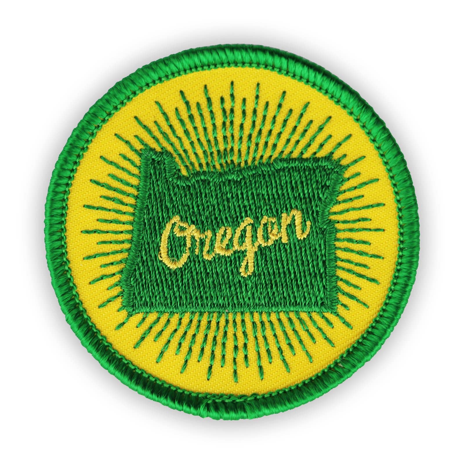 Oregon Sunburst Patch - Wander Together Outfitters