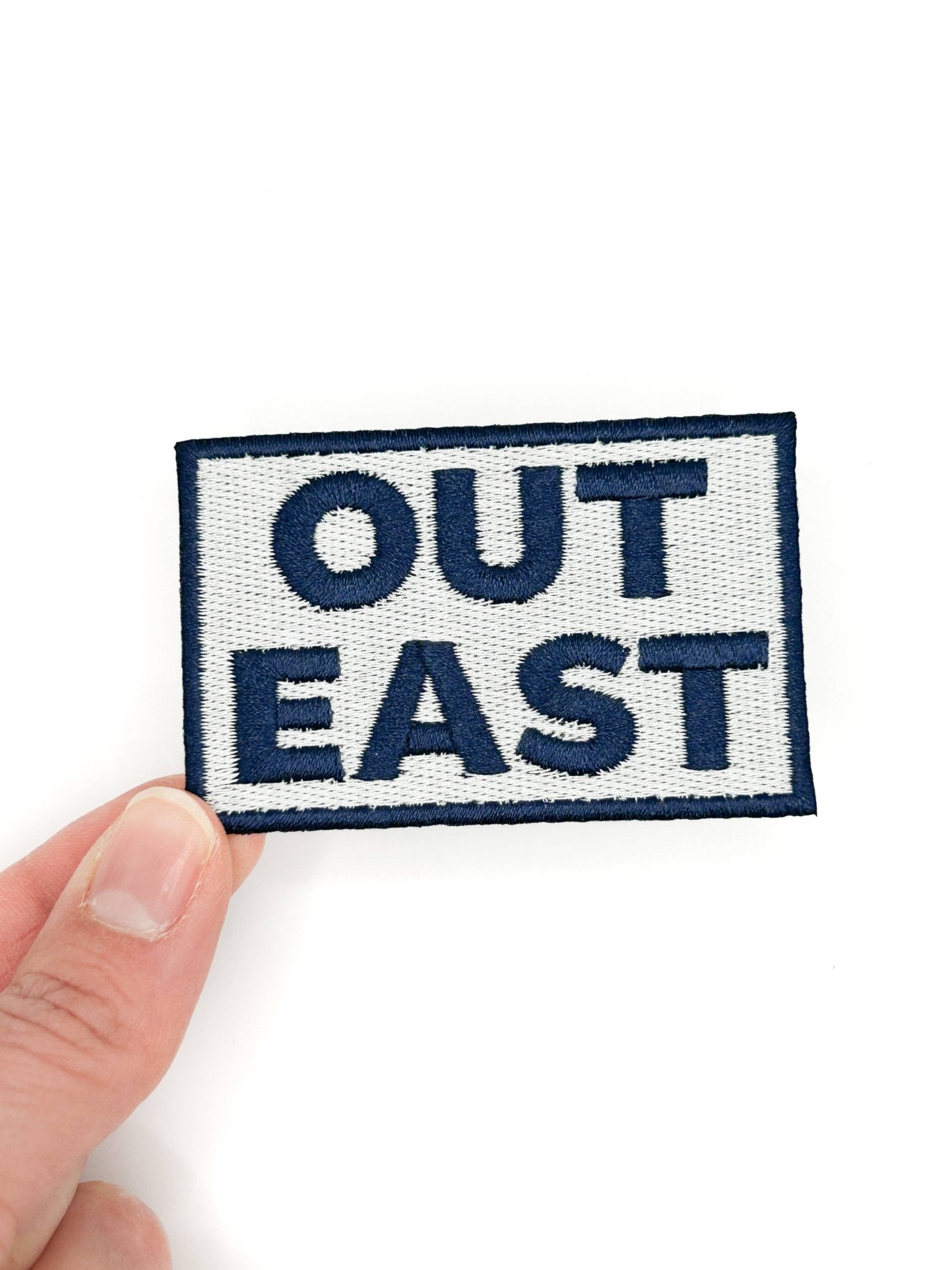 "Out East" Embroidered Iron On Patch - Wander Together Outfitters