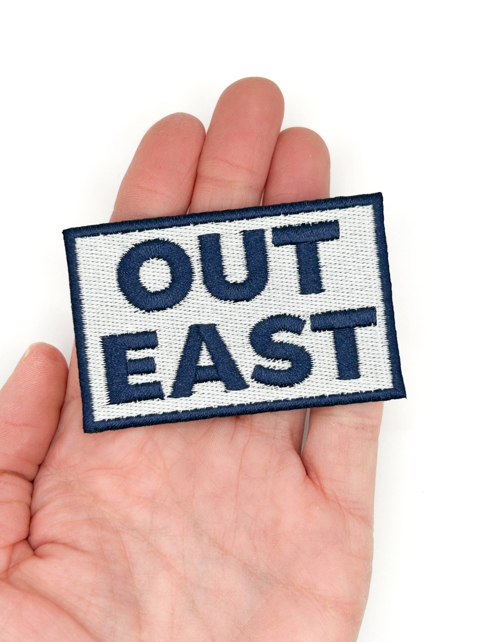 "Out East" Embroidered Iron On Patch - Wander Together Outfitters