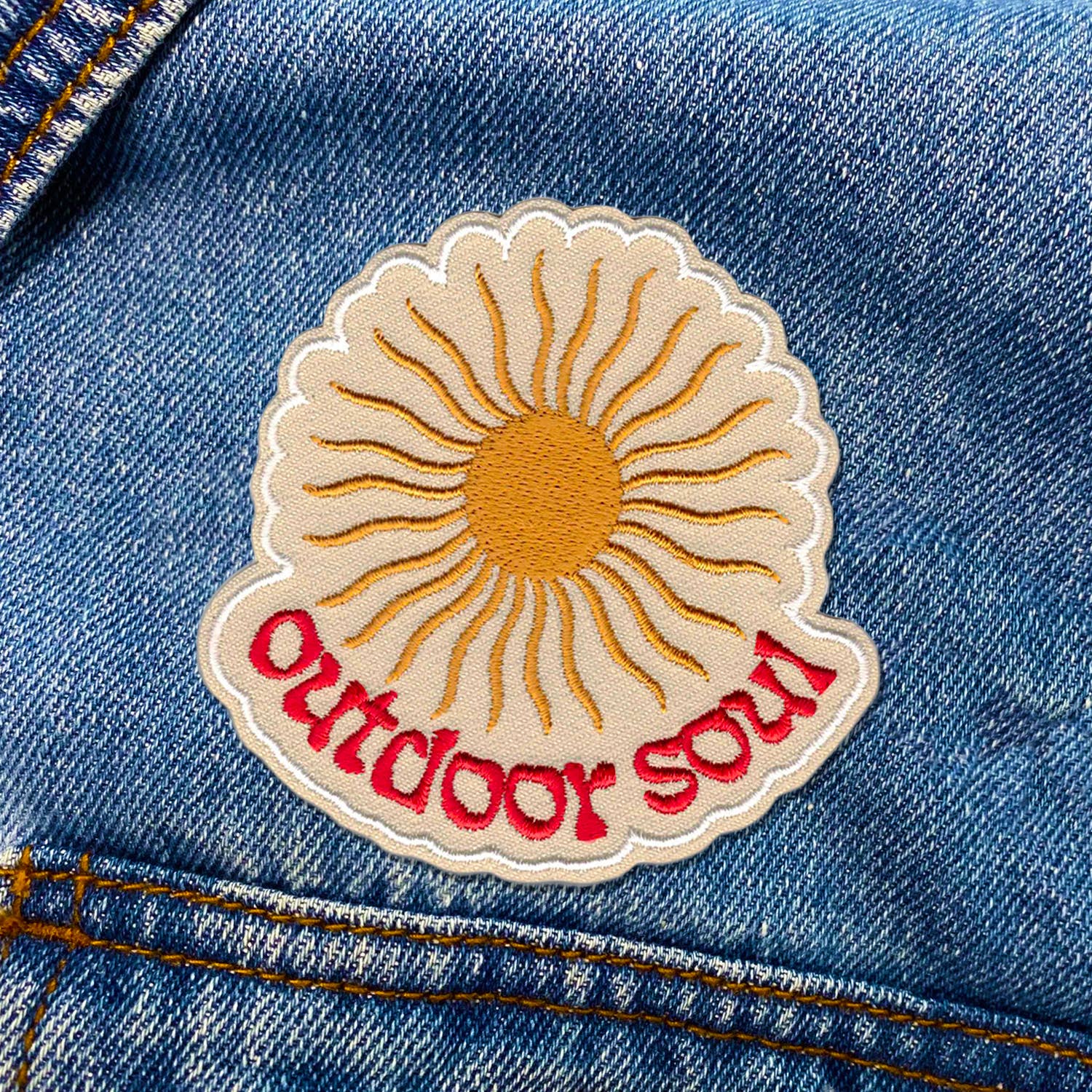 "Outdoor Soul" Iron On Patch - Wander Together Outfitters