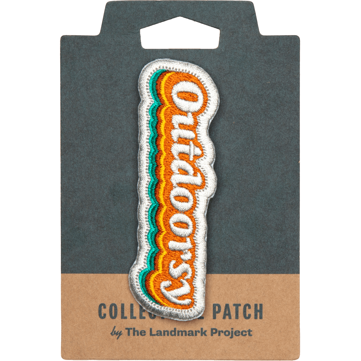 “Outdoorsy” Embroidered Iron On Patch - Wander Together Outfitters