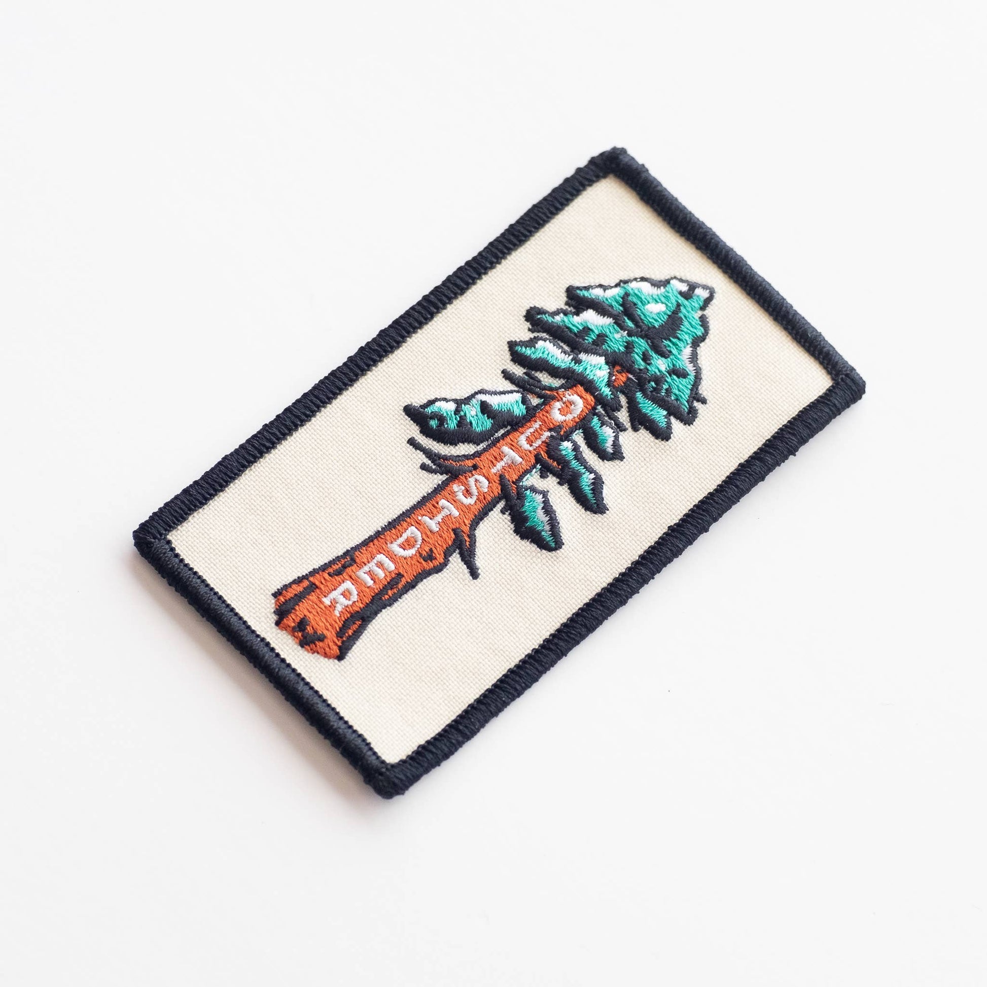 Outsider Sequoia Tree Embroidered Iron on Patch - Wander Together Outfitters