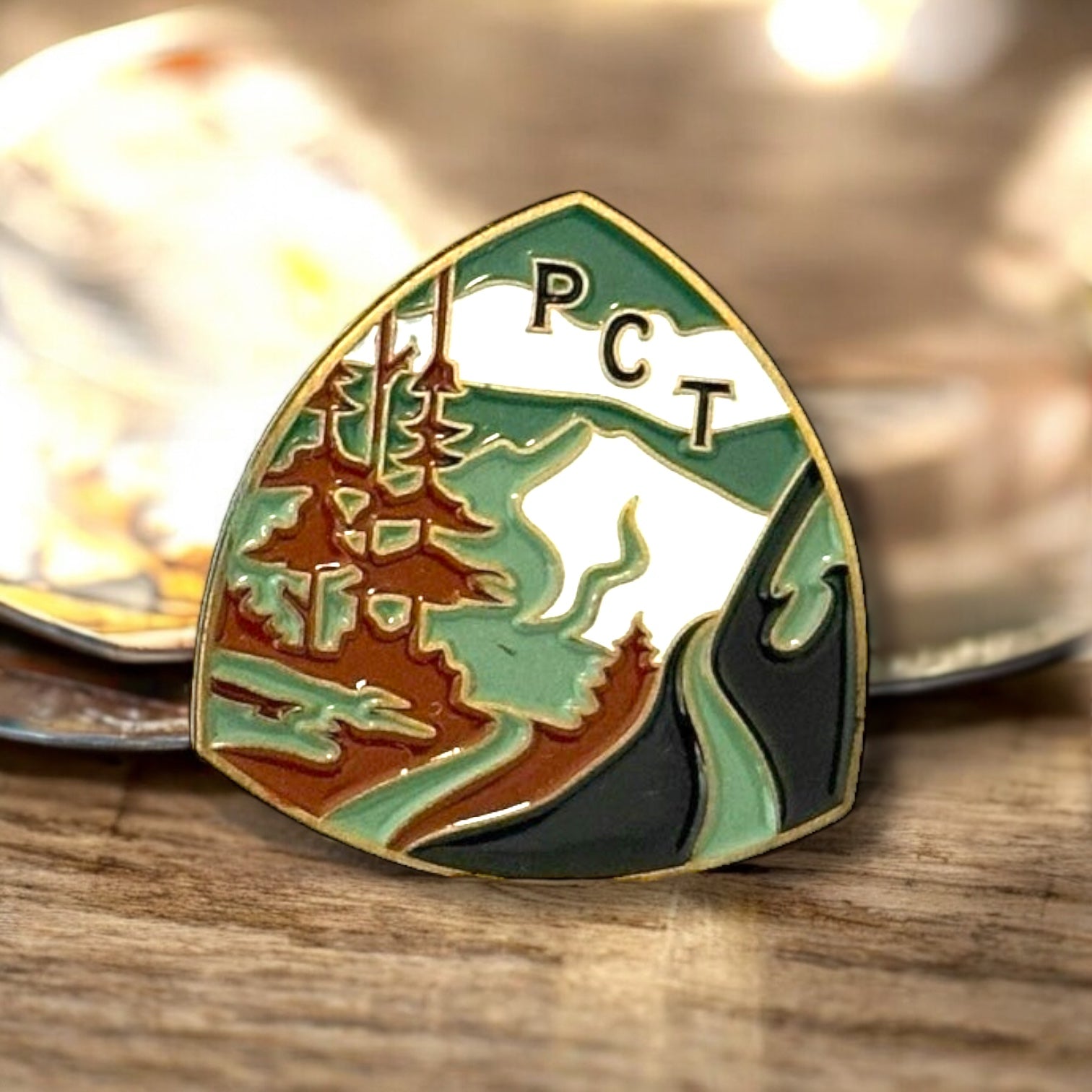 Pacific Crest Trail (PCT) Enamel Pin - Wander Together Outfitters
