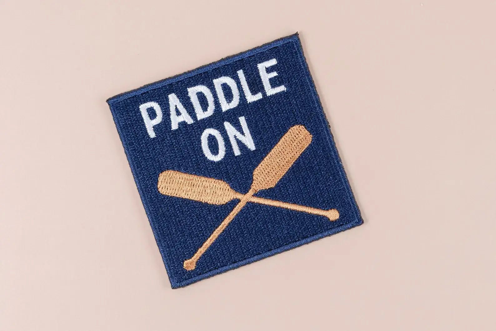 "Paddle On" Embroidered Iron - On Patch - Wander Together Outfitters