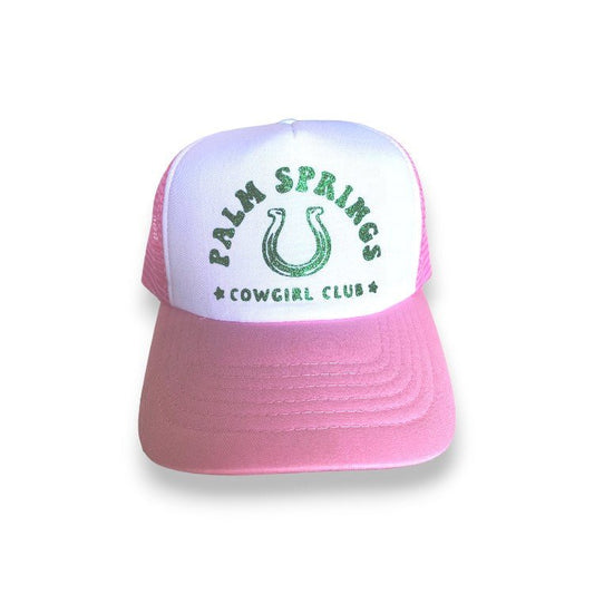 “Palm Springs Cowgirl Club” Trucker Hat - Wander Together Outfitters