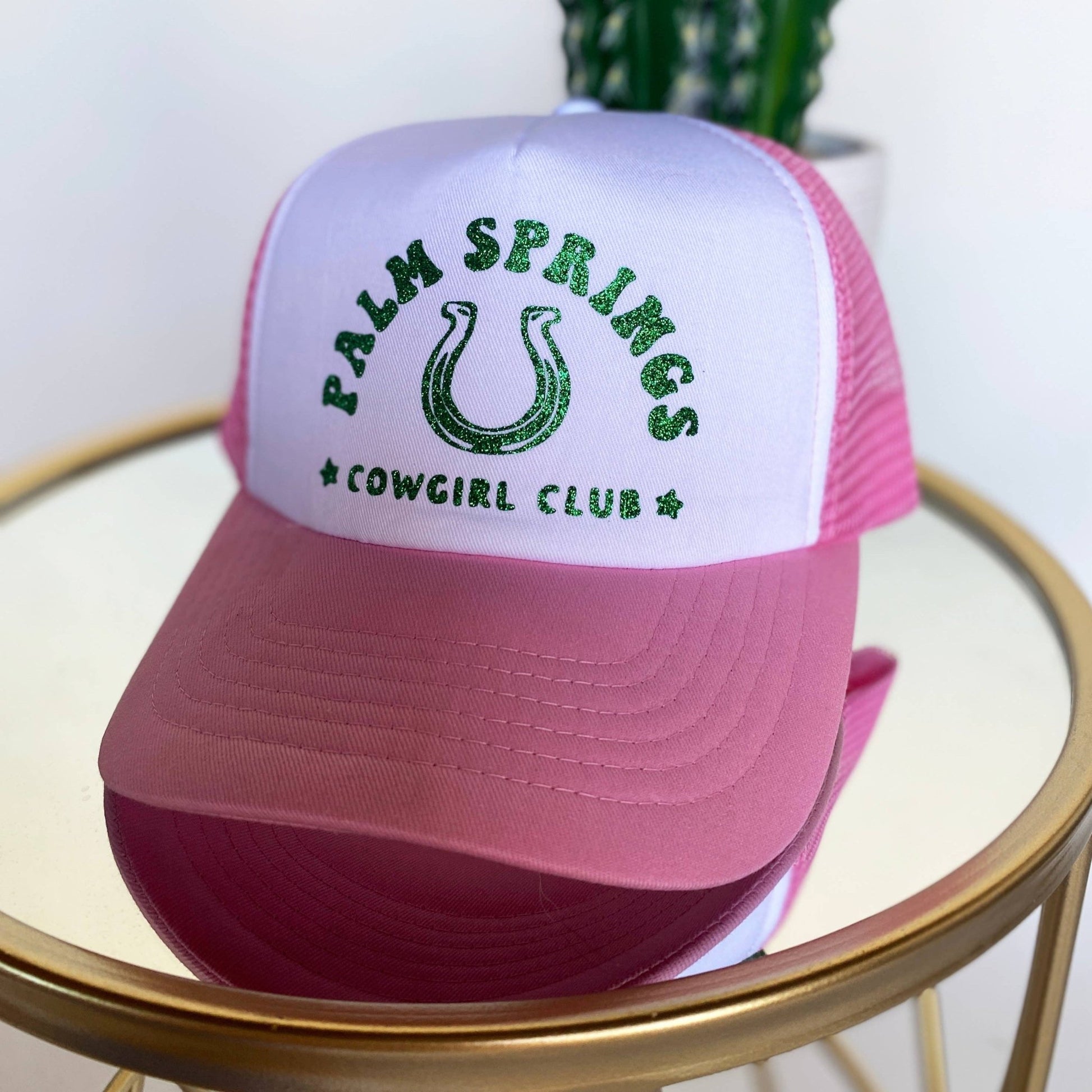 “Palm Springs Cowgirl Club” Trucker Hat - Wander Together Outfitters