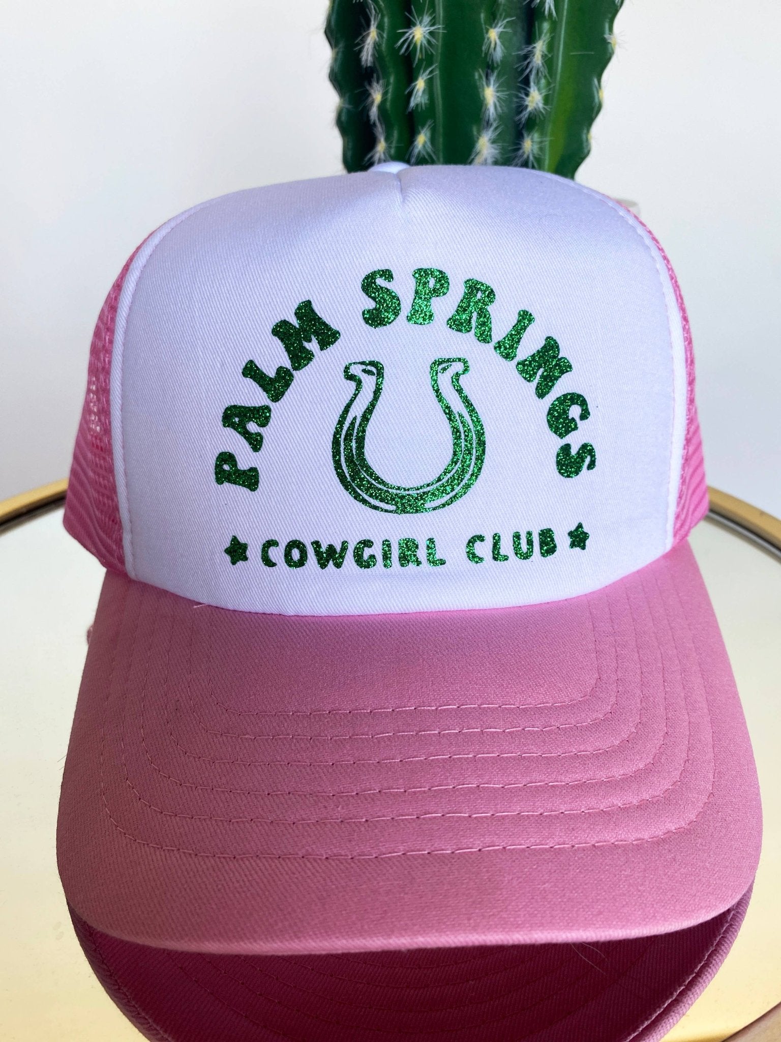 “Palm Springs Cowgirl Club” Trucker Hat - Wander Together Outfitters