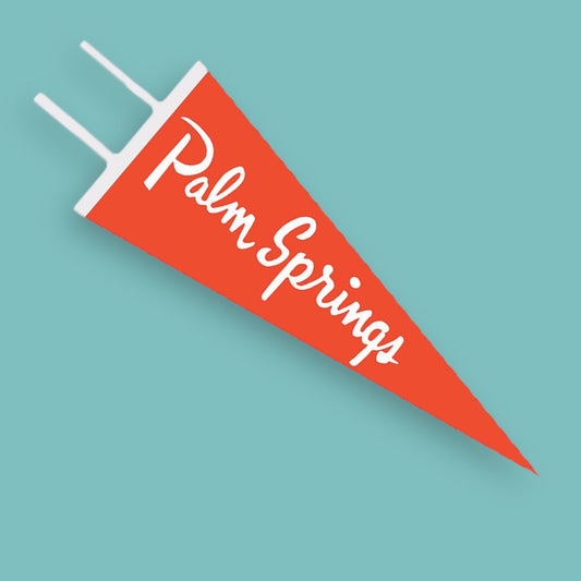 “Palm Springs” Pennant - Wander Together Outfitters