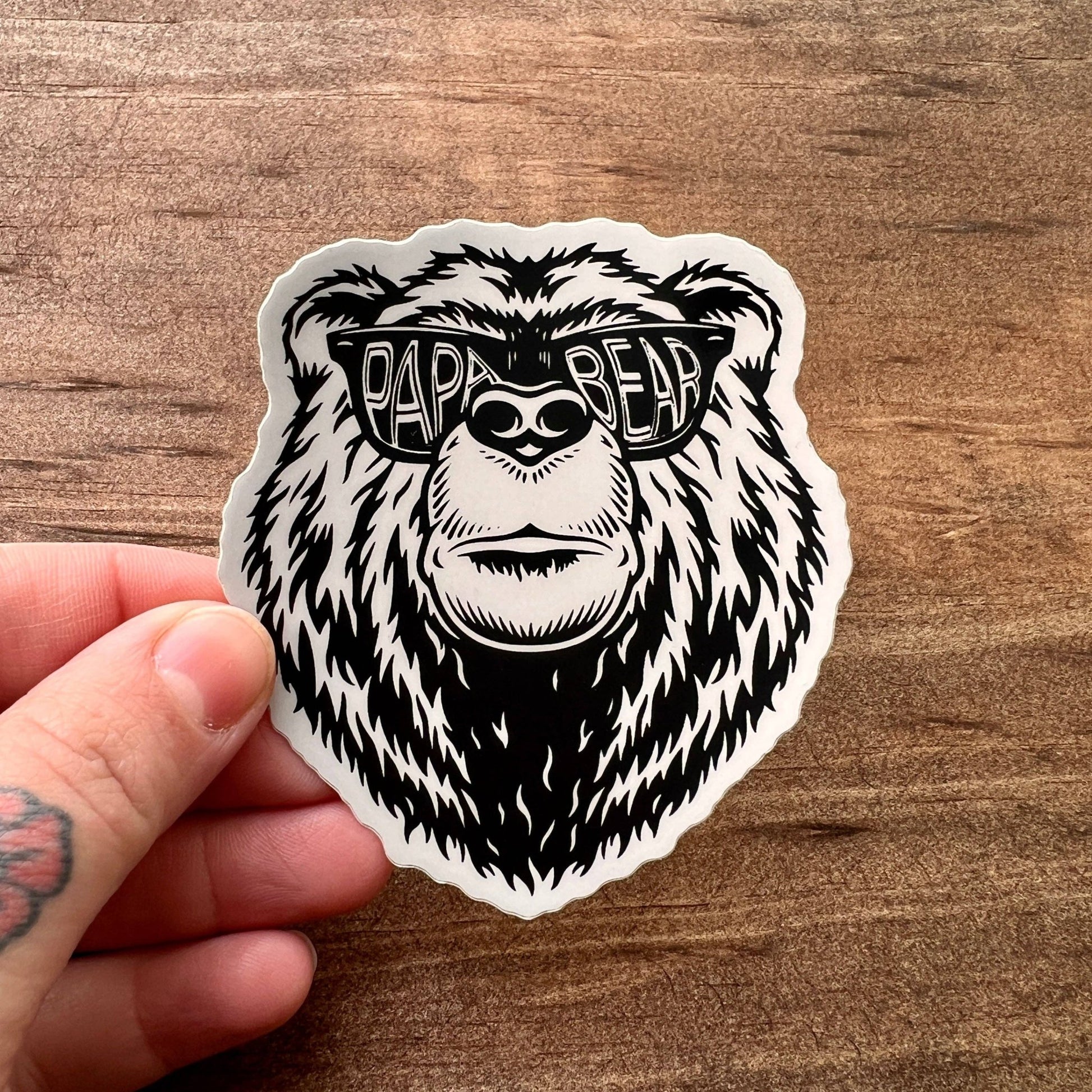 Papa Bear Sticker - Wander Together Outfitters