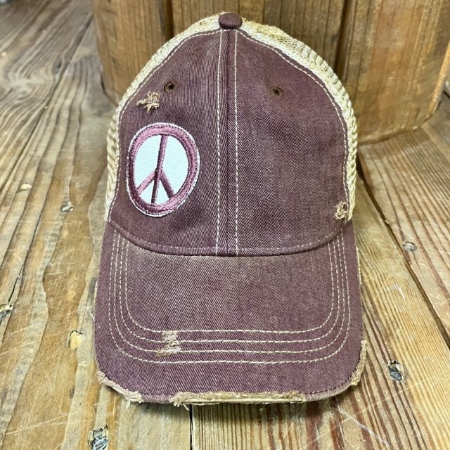 Peace Sign Hat - Wander Together Outfitters