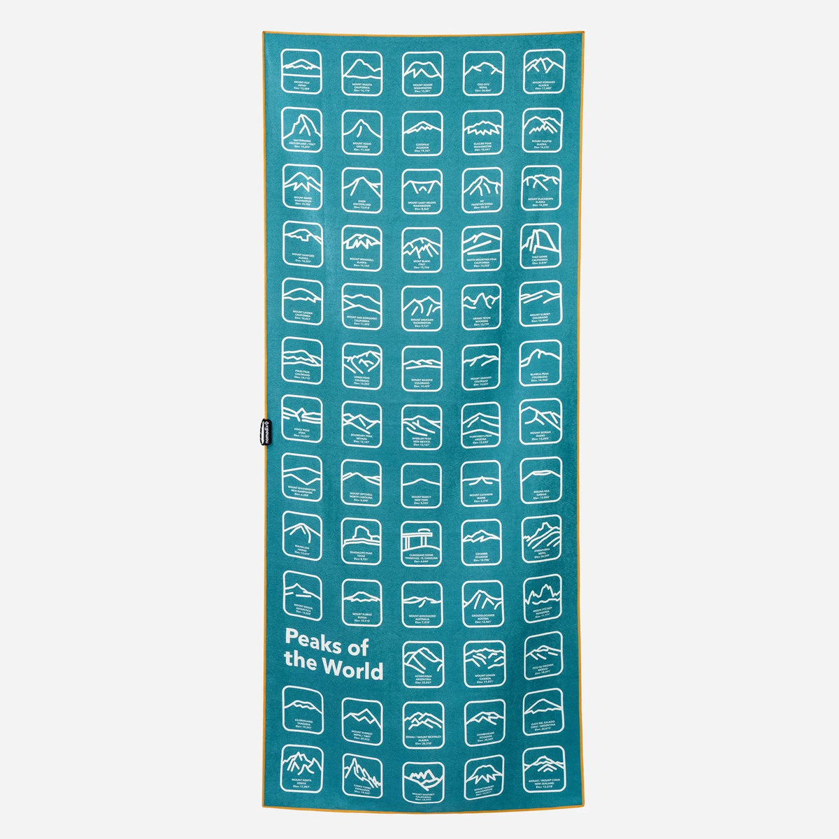 Peaks of the World Teal Ocean Quick Dry Original Towel - Wander Together Outfitters