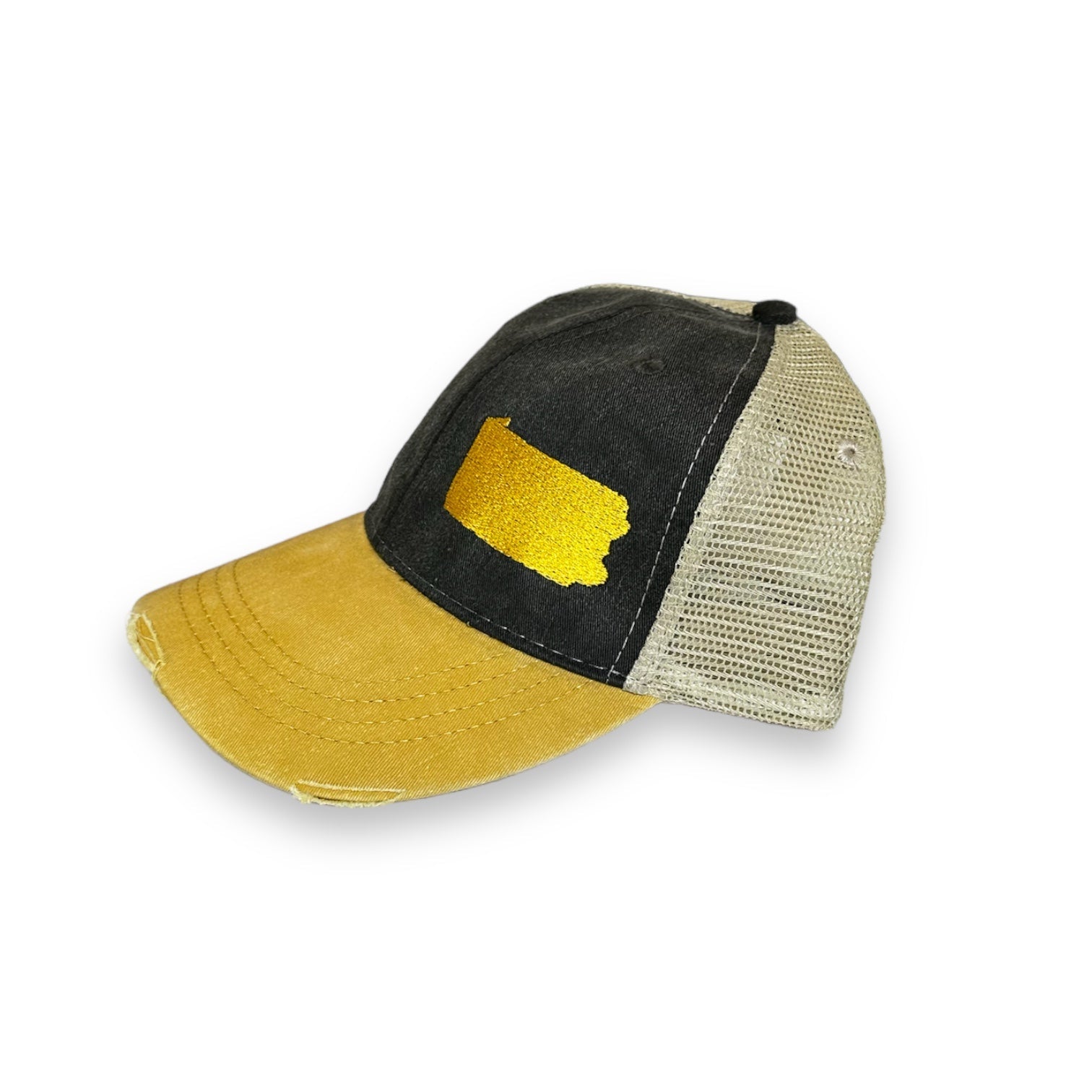 Pennsylvania Black Gold Trucker Hat (Sale) - Wander Together Outfitters