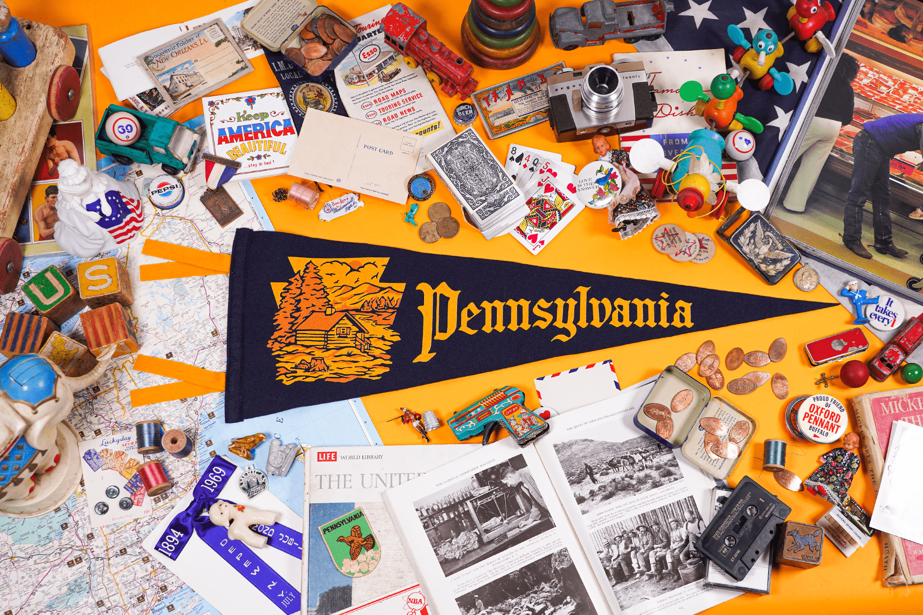 Pennsylvania Pennant - Wander Together Outfitters