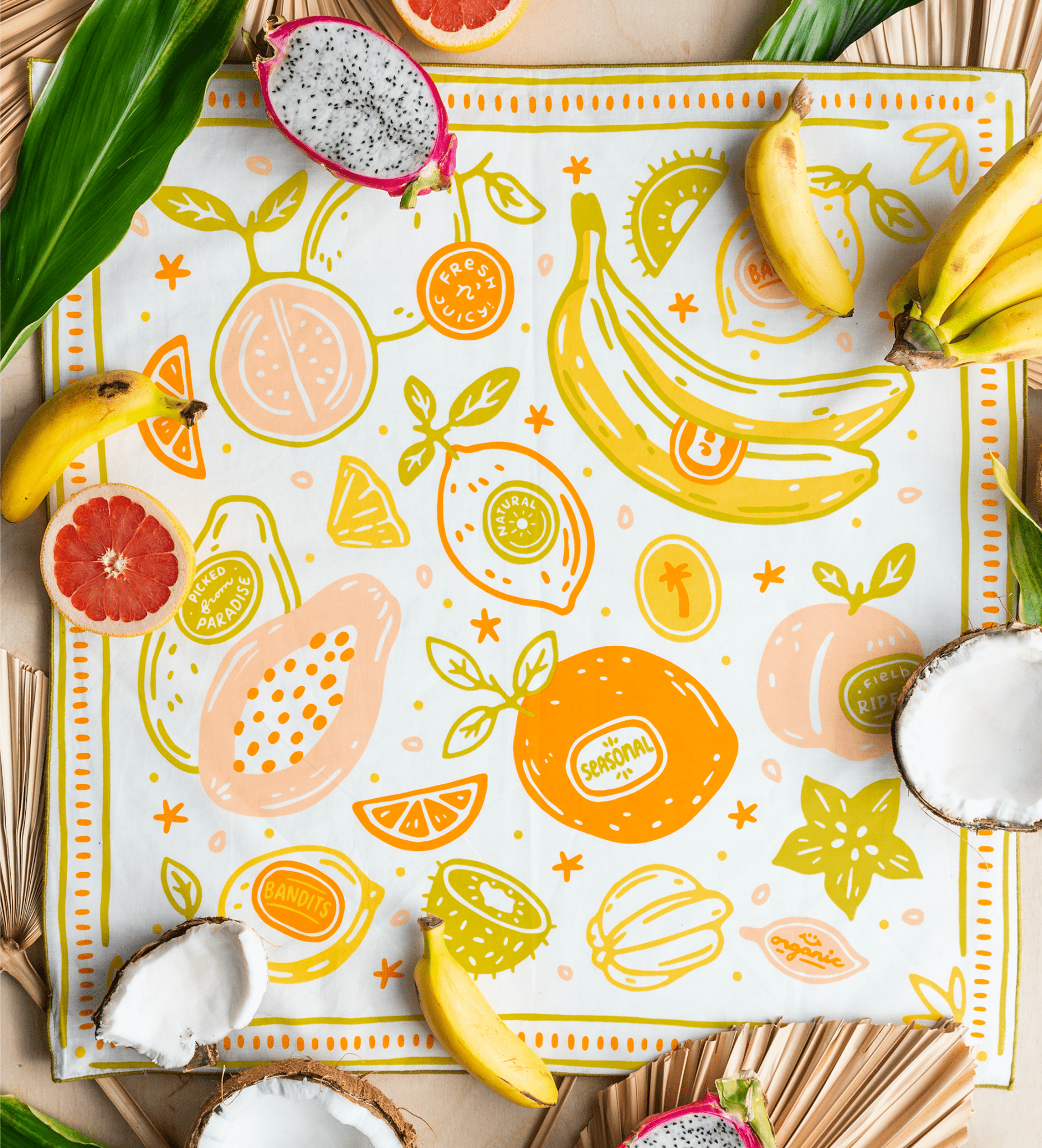 "Picked From Paradise" Bandana - Wander Together Outfitters