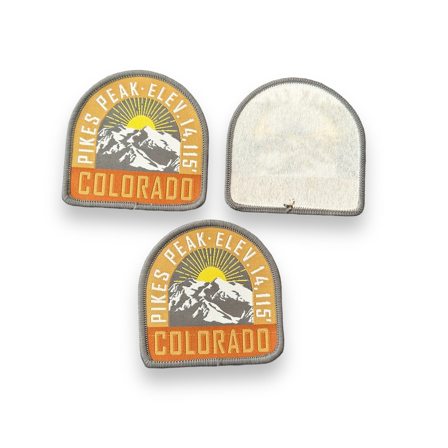 "Pikes Peak Colorado" Iron On Patch - Wander Together Outfitters