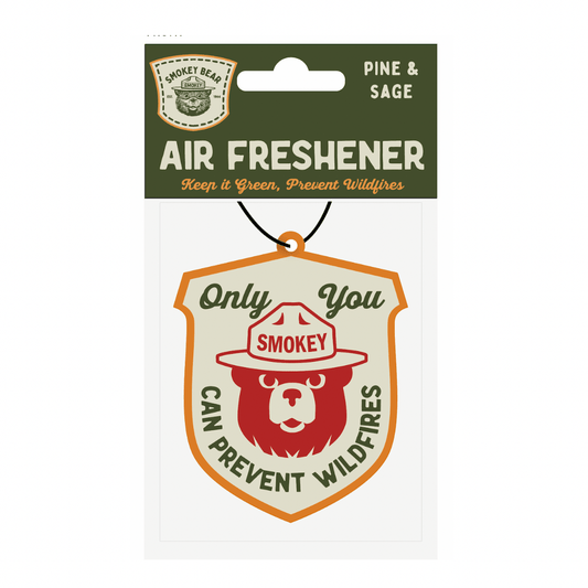 Pine & Sage Smokey Bear Air Freshener - Wander Together Outfitters